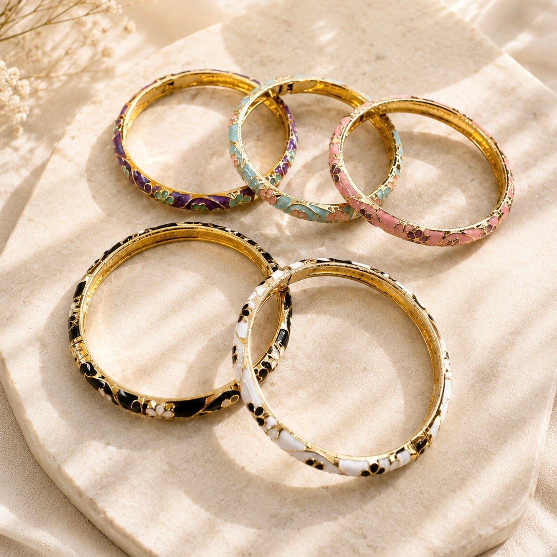 Floral Bangle