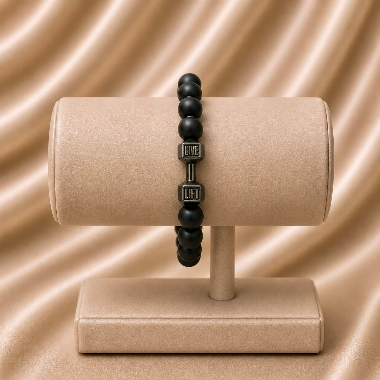 Dumbbell Beaded Rakhri Bracelet