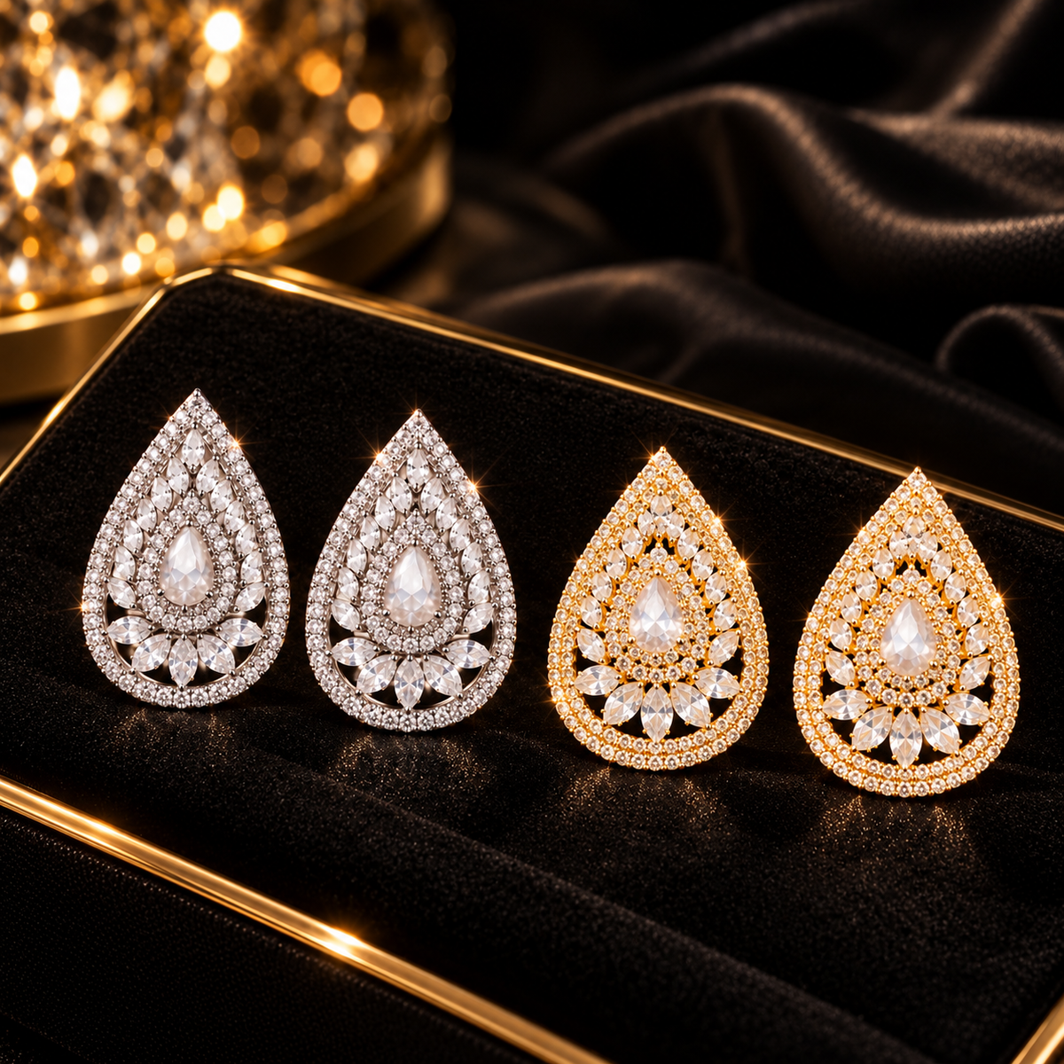 Radiant Statement Earrings