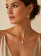 Teardrop Pearl Pendant