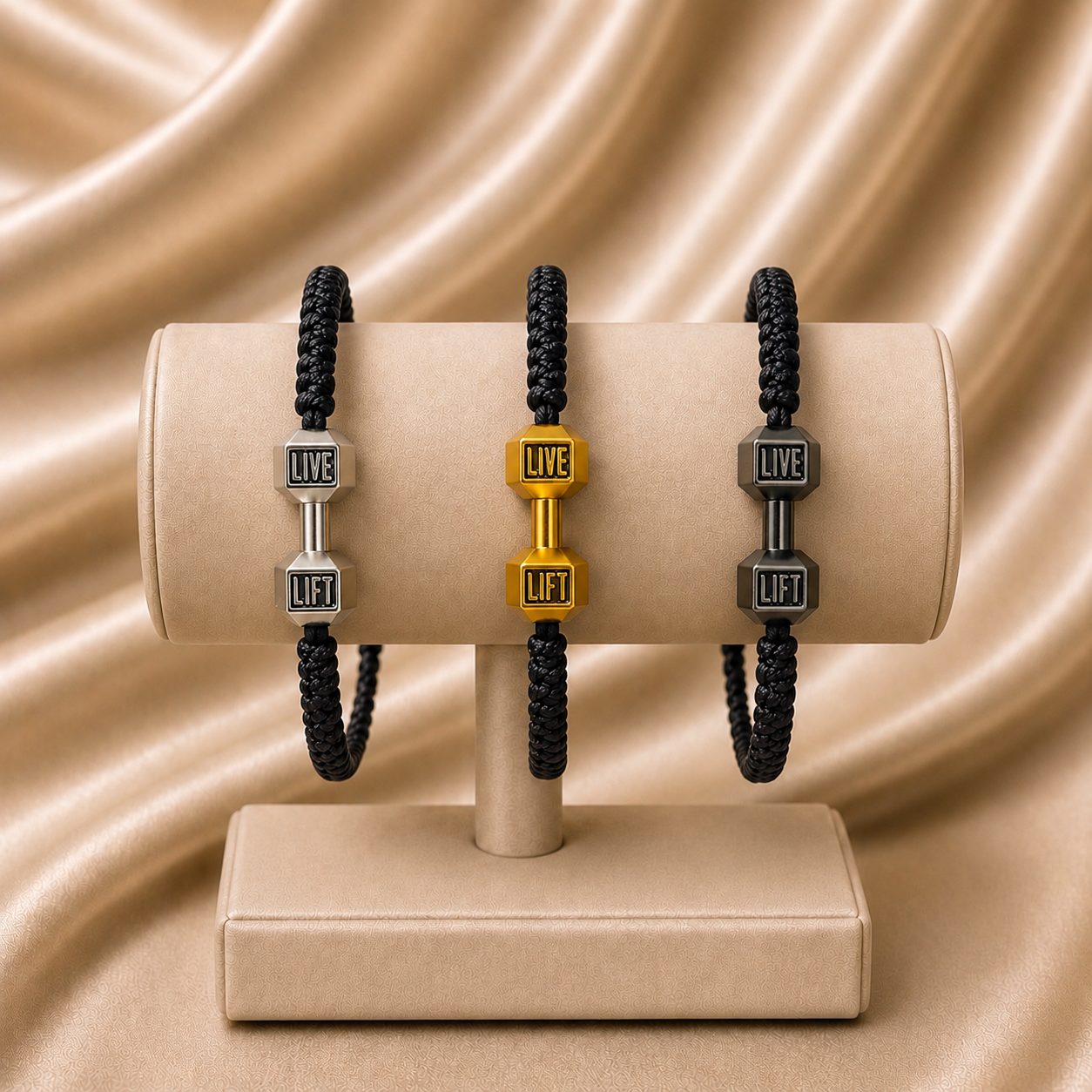 Dumbbell Adjustable Rakhi Bracelets