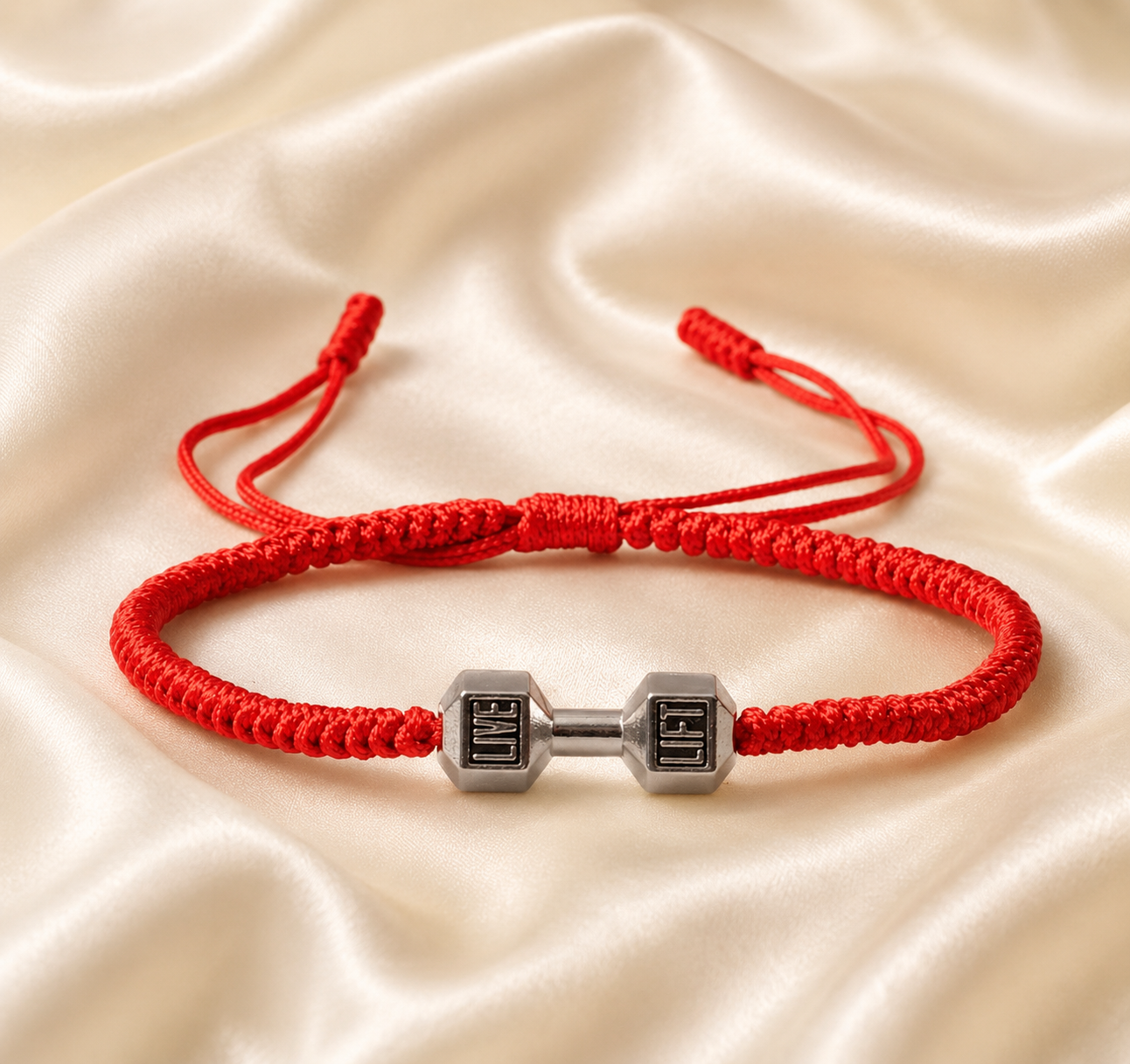 Dumbbell Adjustable Rakhi Bracelets