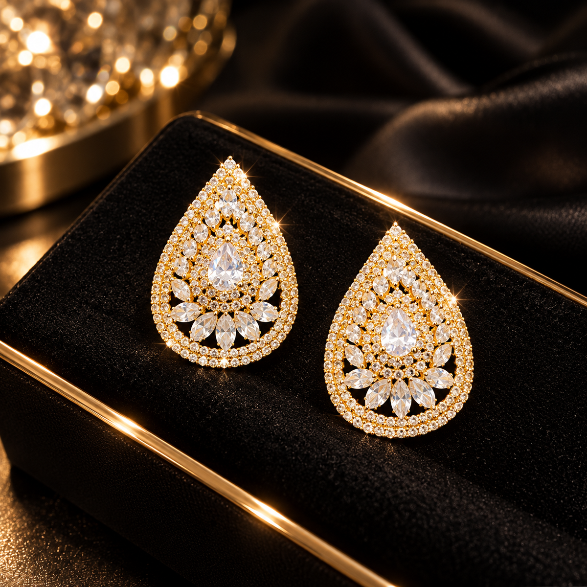 Radiant Statement Earrings