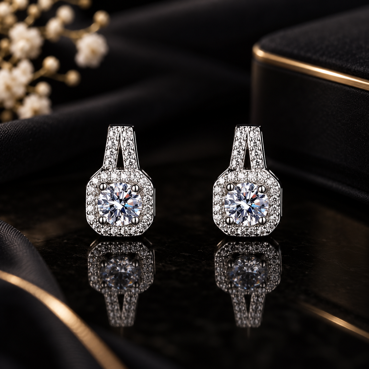 Luxe Crystal Necklace & Earring Set
