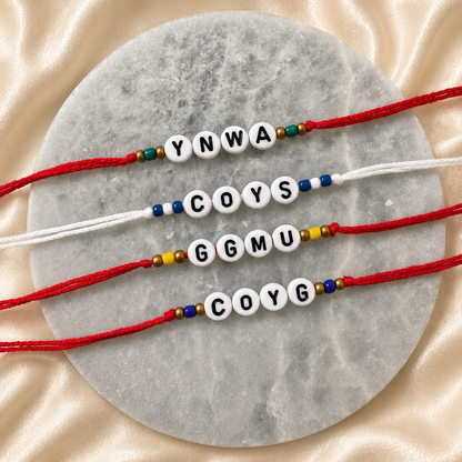 Football Slogan Rakhi