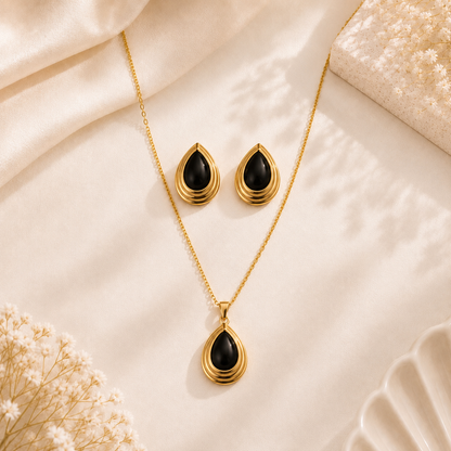 Teardrop Pendant Set