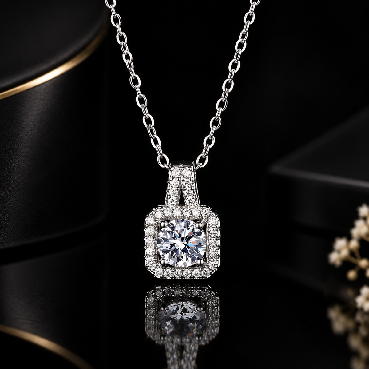 Luxe Crystal Necklace & Earring Set