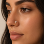 Double Stone Nose Ring