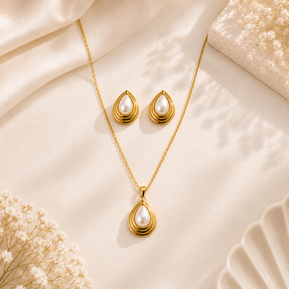 Teardrop Pendant Set